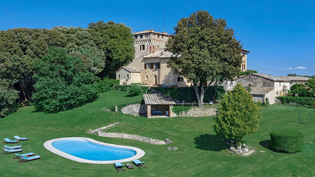 Buonconvento Val-d-Orcia Tuscany Castello Tancredi index 001