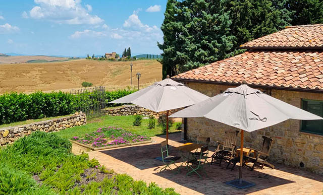 Pienza Val-d-Orcia Tuscany Villa Campriano index 001